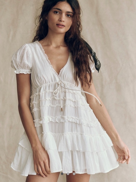Free People Dresses & Skirts - NWT Free People Darcy White Mini Dress